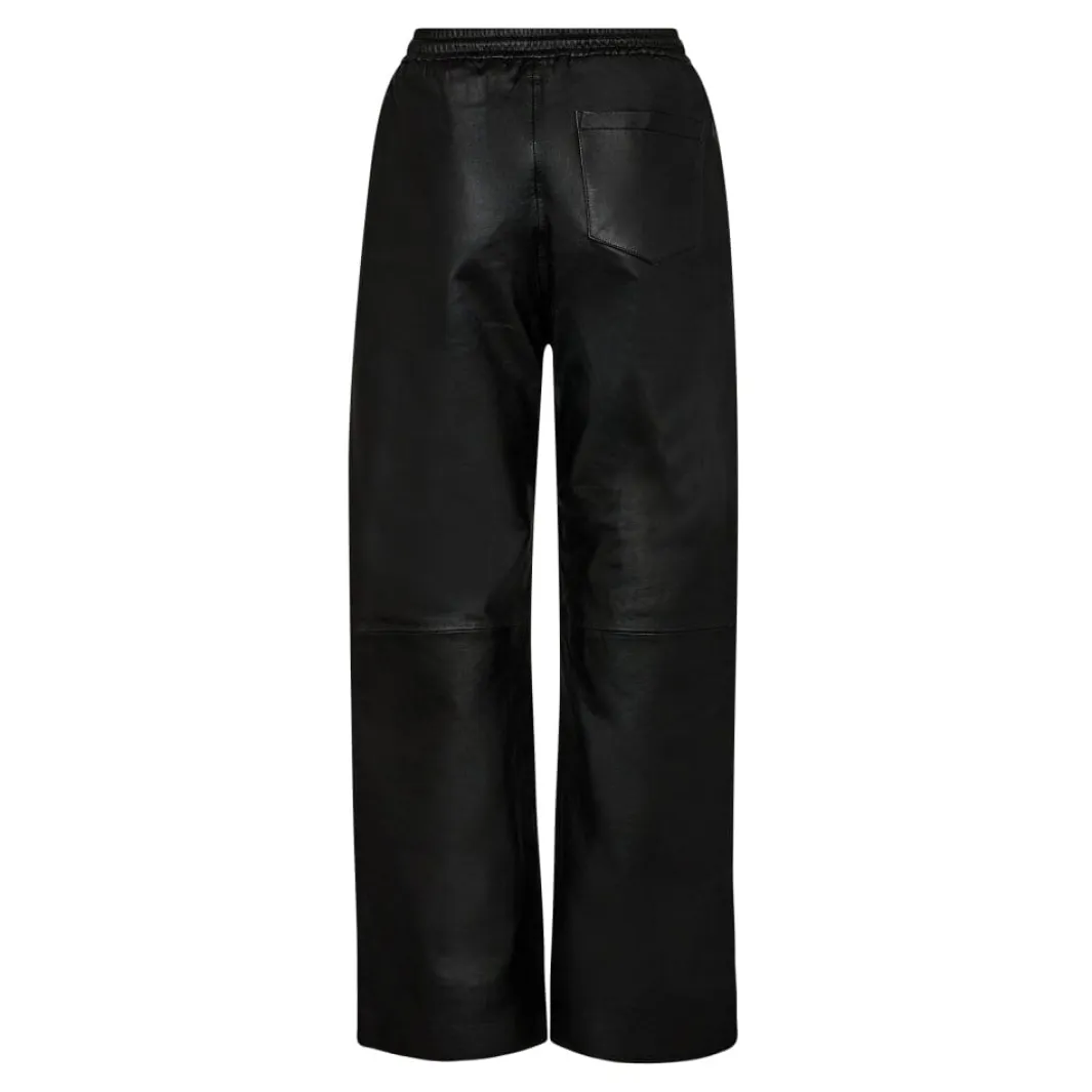 Best Co´Couture Phoebecc Pullon Leatherpant 31243 96 Black