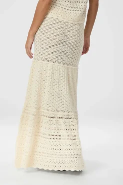 Online Neo Noir Pillina Crochet Knit Skirt 165220 122
