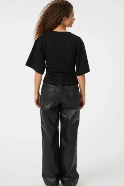 Online Neo Noir Pinur Faux Leather Pants 164609 100