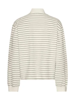 Best Rotate Pique Longsleeve Polo 115641858 Egret Comb.