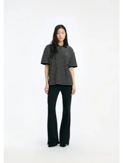 Hot Rotate Pique Shortsleeve Polo 115643000 1000 BLACK COMB.