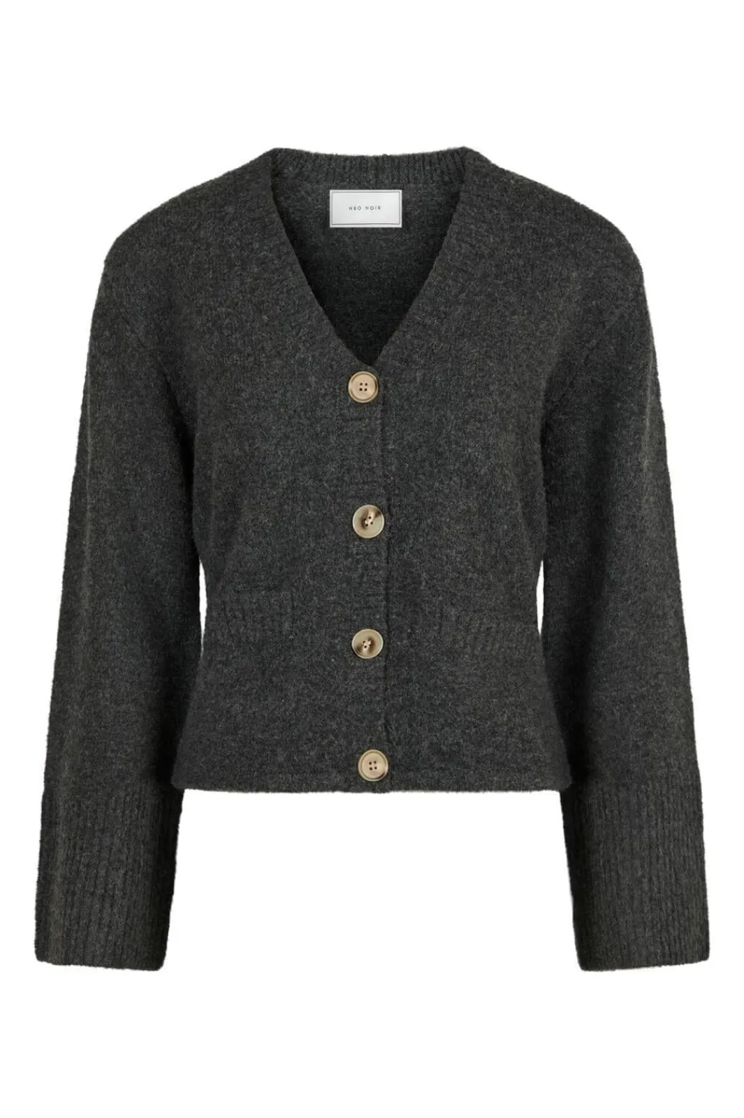 Clearance Neo Noir Pixie Knit Cardigan Antracit