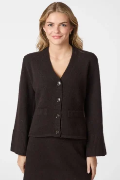 Discount Neo Noir Pixie Knit Cardigan 163069 676