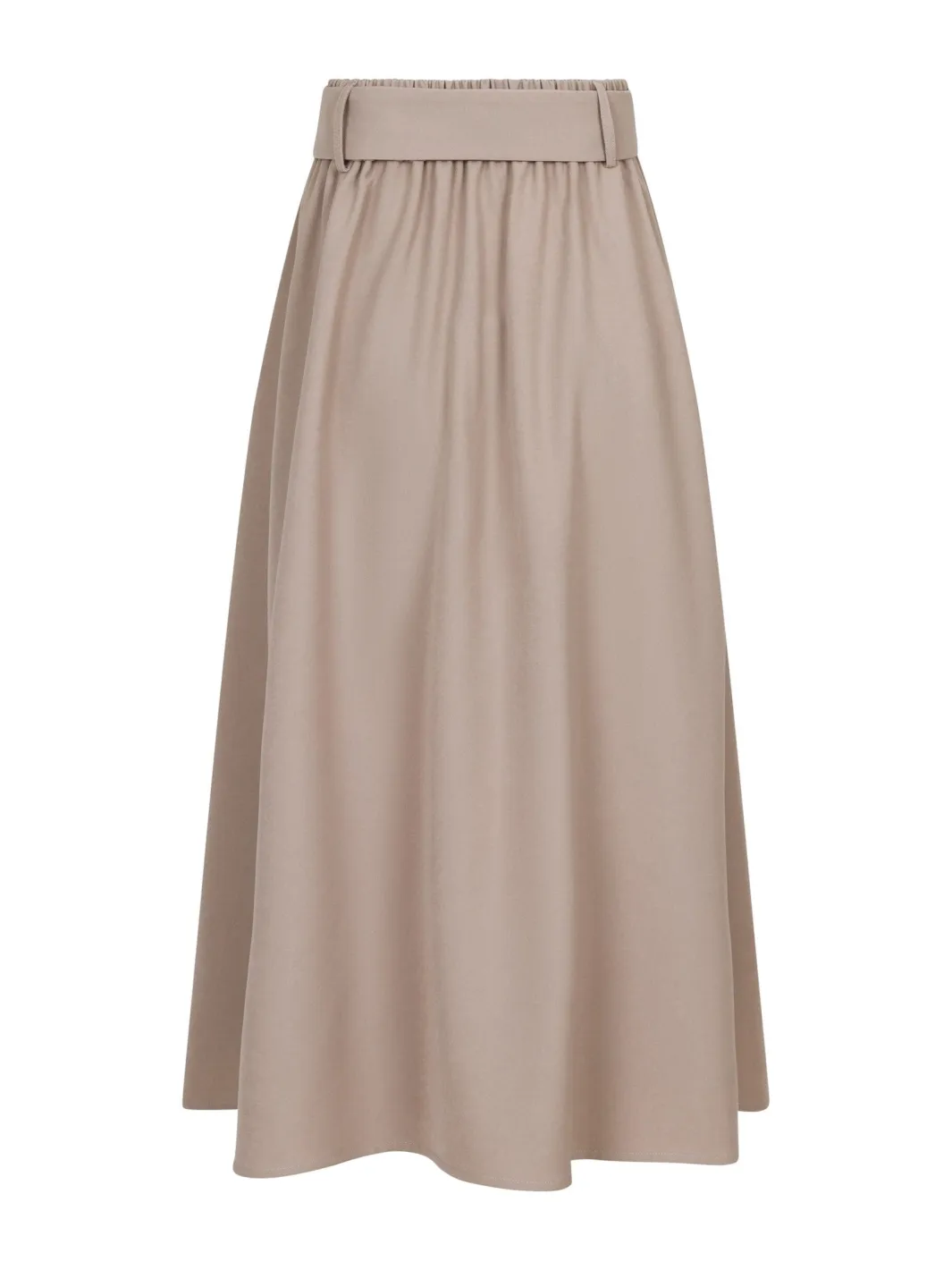 Valentin Studio Pleated Skirt Sand