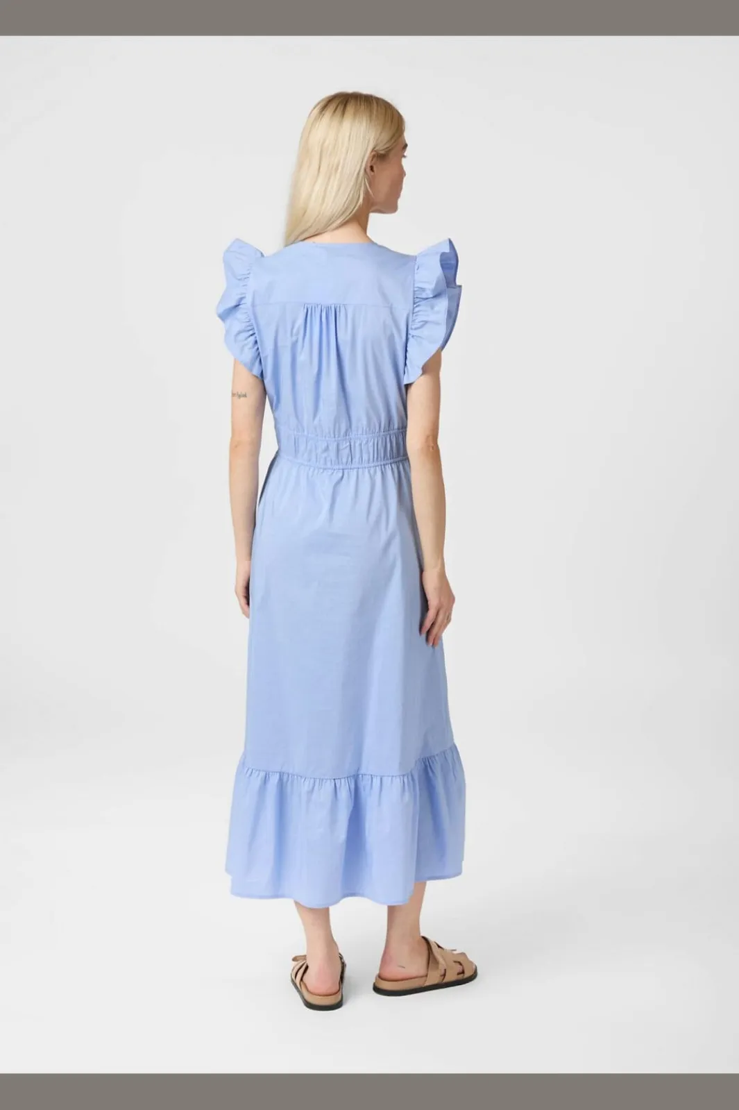 Neo Noir Pollana Poplin Dress 160661 554