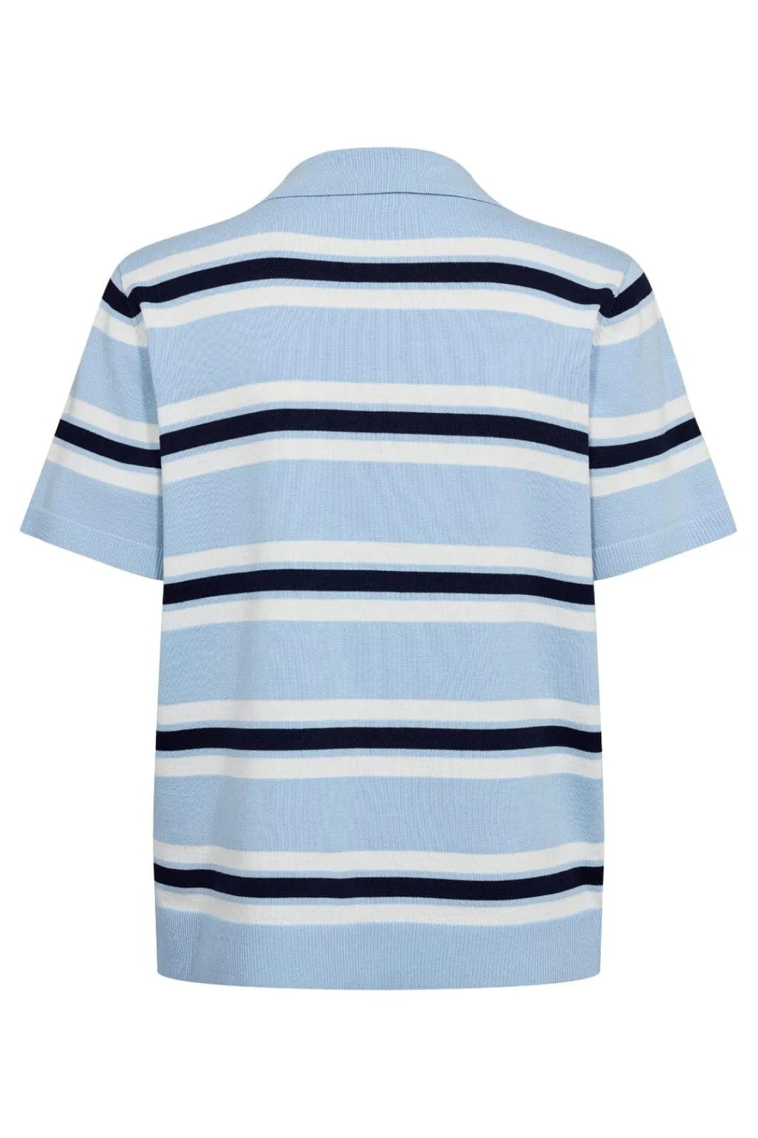 Outlet A-View Polo Stripe Knit Blouse AV5060 100