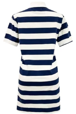 Discount Liberte Polo-Ss-Dress 22198 Navy White Stripe