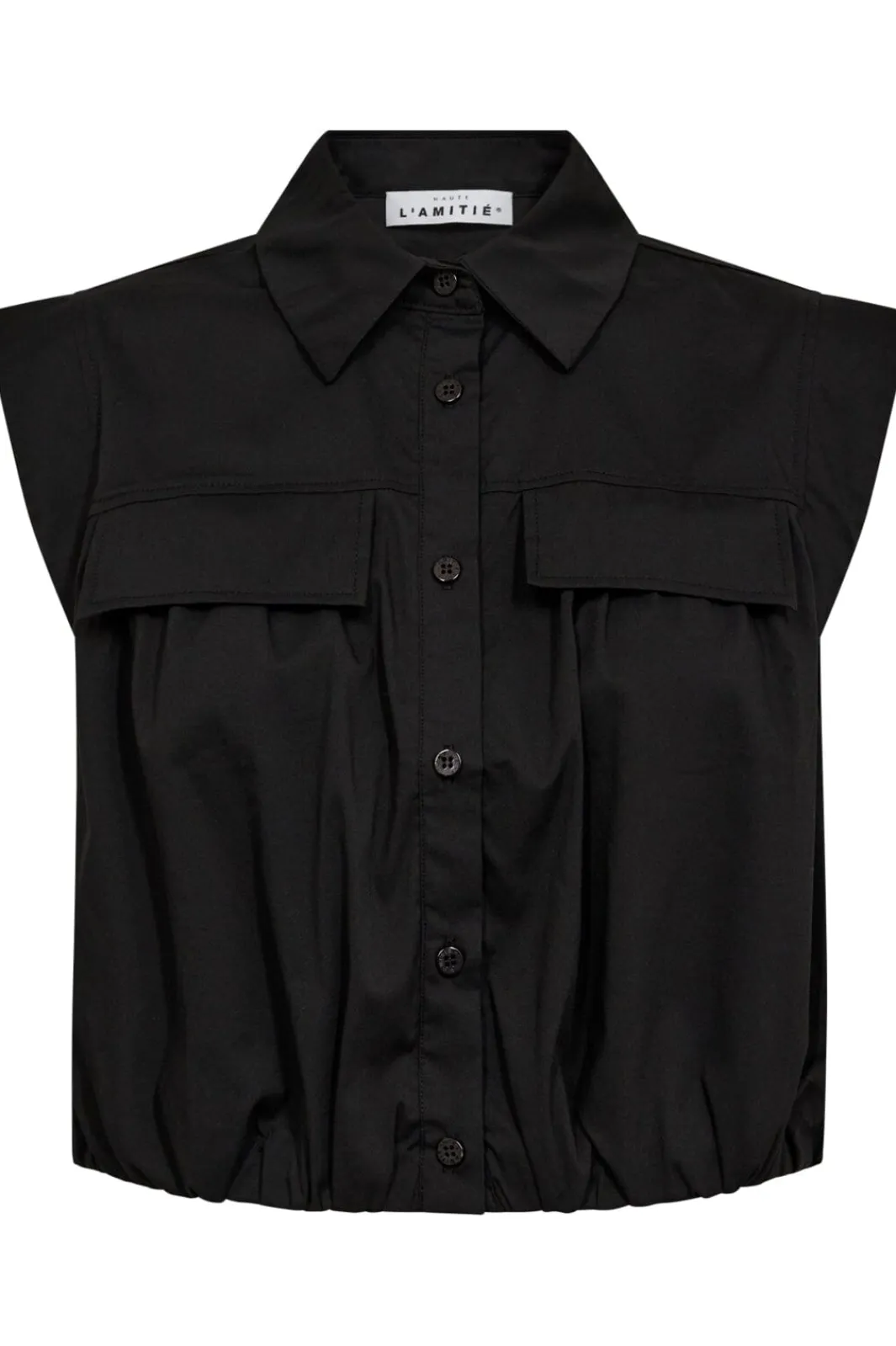 Best Haute L'Amitié Poppy Summer Shirt HL10153 Black