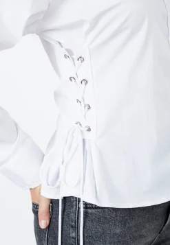 Discount Co´Couture Poppycc Eyelet Tie Shirt 35180 4000