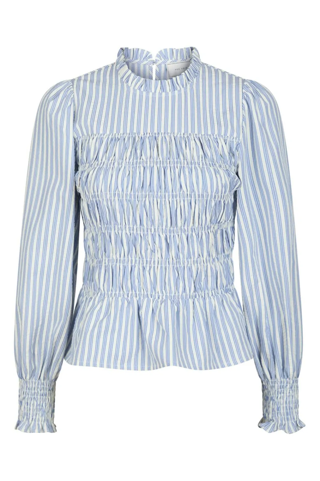 Outlet Neo Noir Possa Stripe Smock Blouse 164667 145