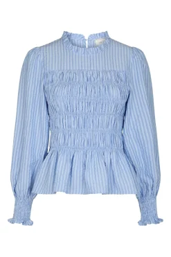 Neo Noir Possa Twist Stripe Blouse 166412 145
