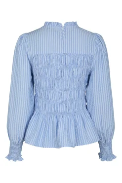 Neo Noir Possa Twist Stripe Blouse 166412 145