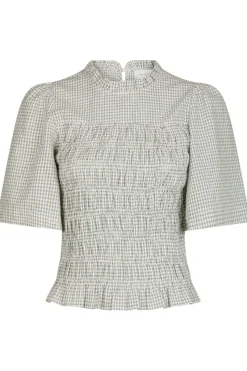 Best Neo Noir Possini Small Check Blouse 165420 122