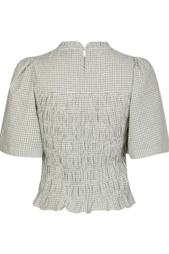 Best Neo Noir Possini Small Check Blouse 165420 122