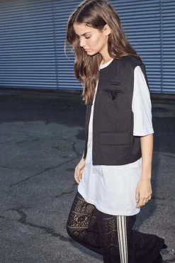 Best Haute L'Amitié Premiere Box Waistcoat HL10162 Black