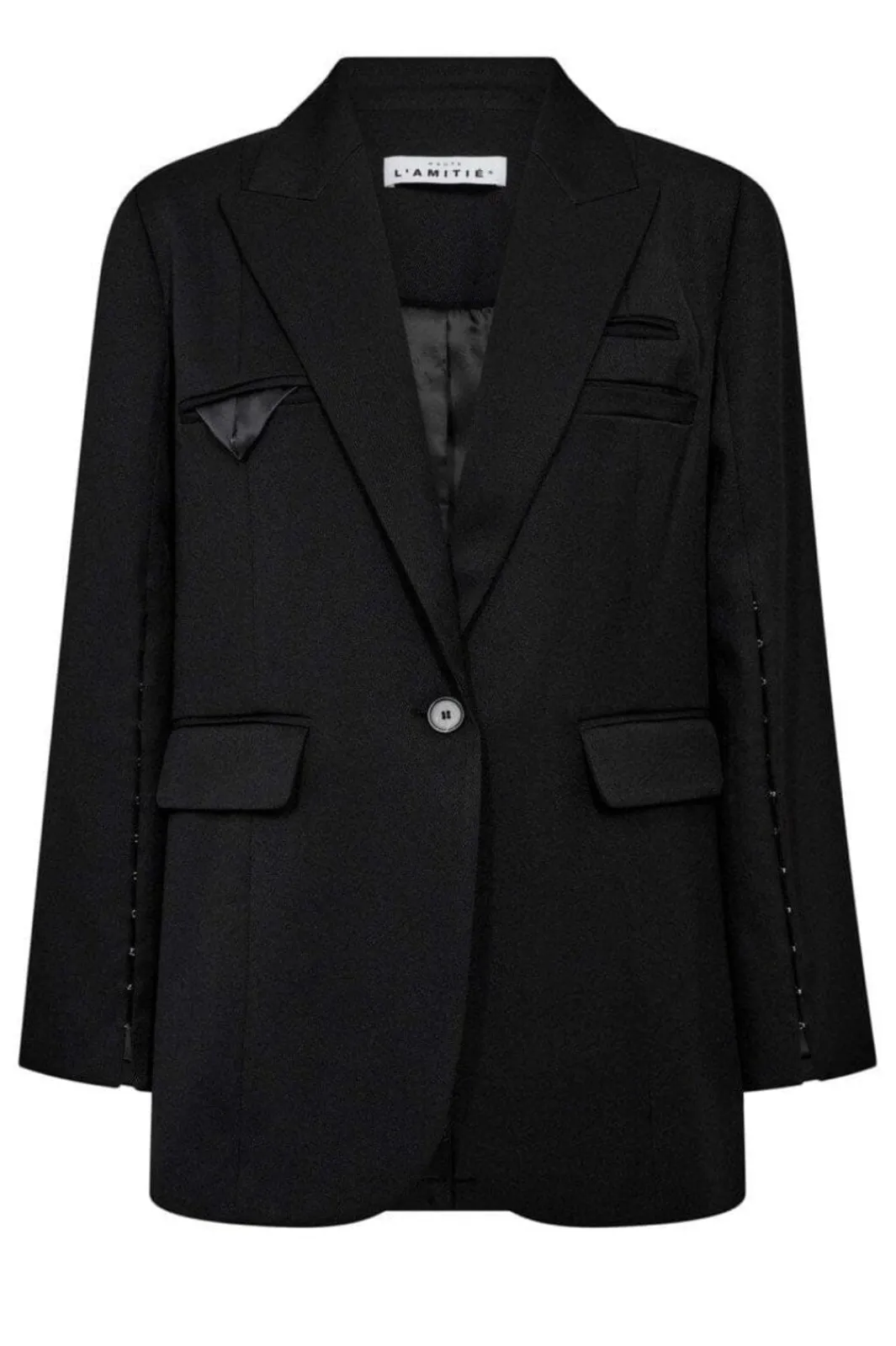 Sale Haute L'Amitié Premiere Hook Blazer HL10177 Black