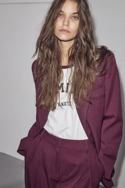Sale Haute L'Amitié Premiere Single Blazer HL10002 Amarone