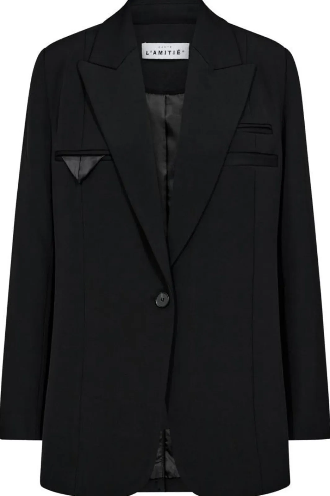 Hot Haute L'Amitié Premiere Single Blazer HL10002 Black