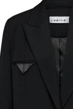 Hot Haute L'Amitié Premiere Single Blazer HL10002 Black