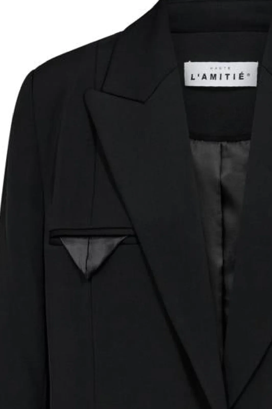 Hot Haute L'Amitié Premiere Single Blazer HL10002 Black