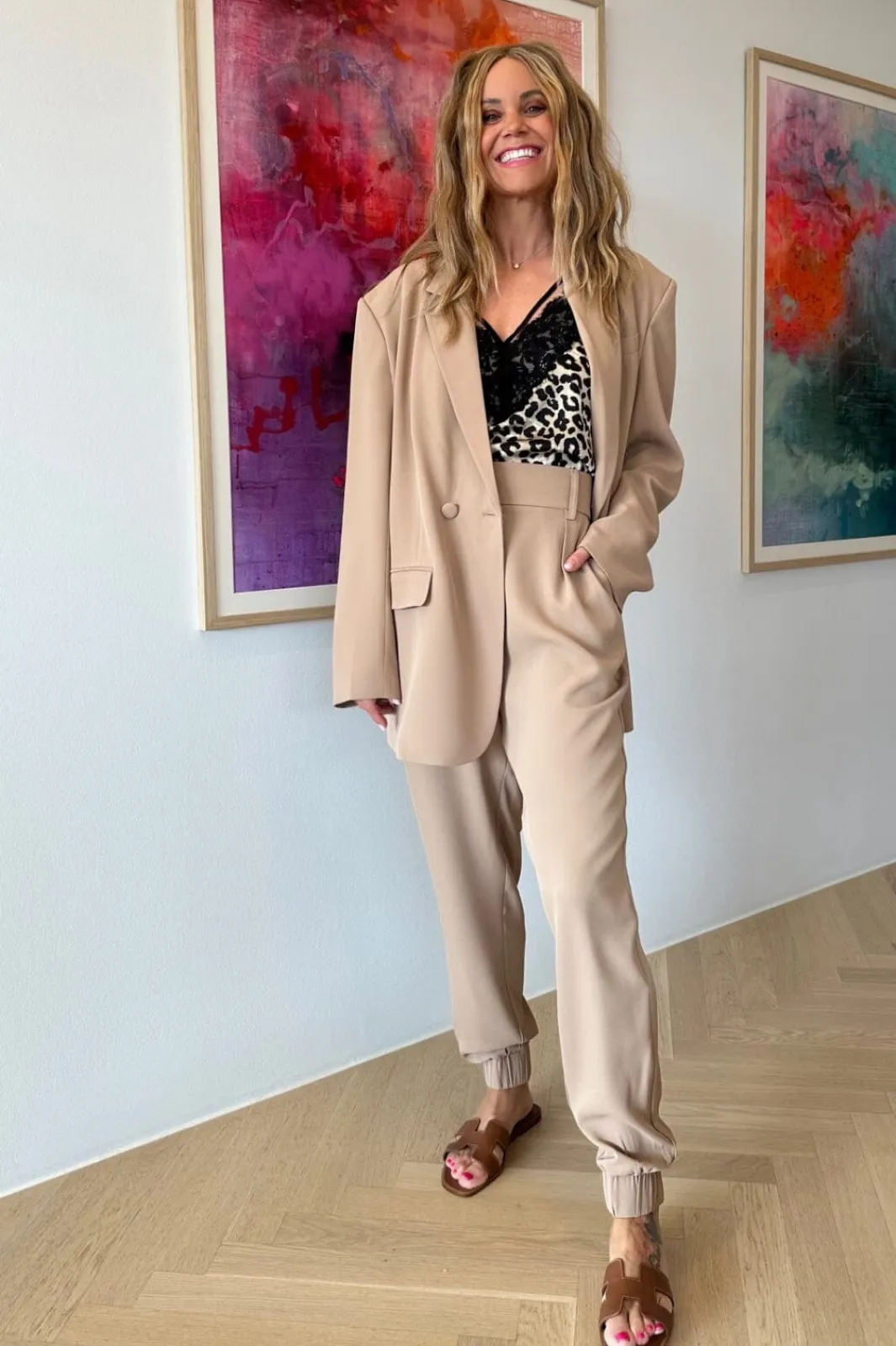 Valentin Studio Pretty Pants Camel