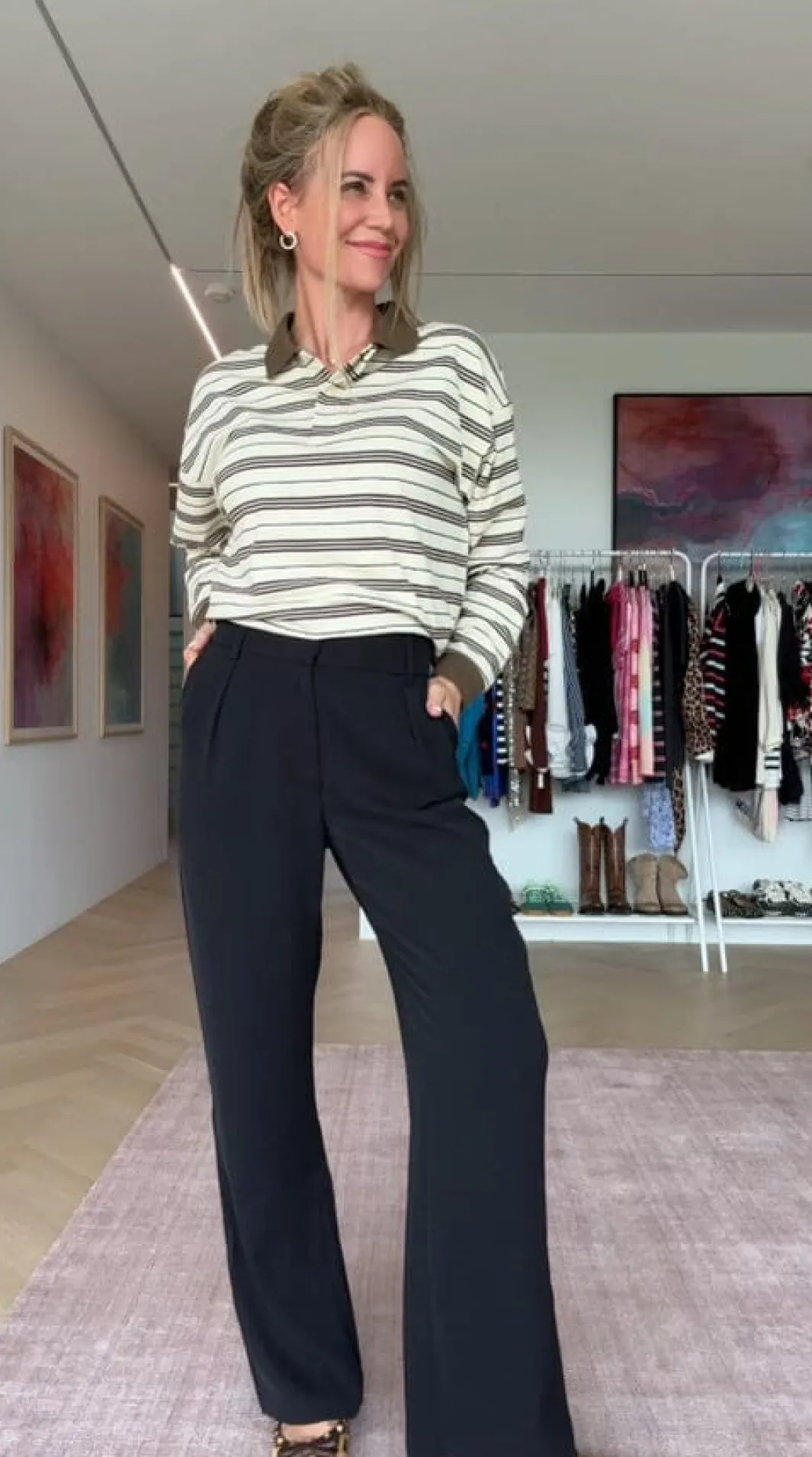 Best Valentin Studio Pretty Pants Wide Black