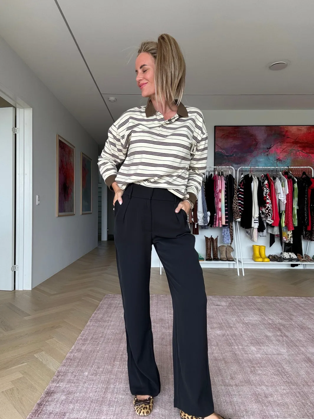 Best Valentin Studio Pretty Pants Wide Black