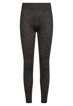 New Hype The Detail Printed Legging. 40 Brun