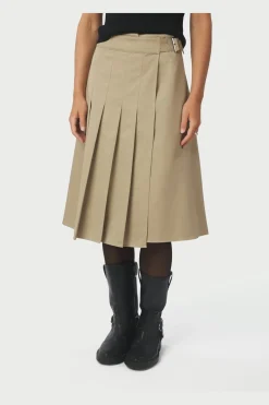 Discount Neo Noir Prisilla Twill Skirt 167273 214