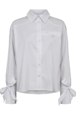 Outlet Haute L'Amitié Pure Cuff Tie Shirt HL10386 White