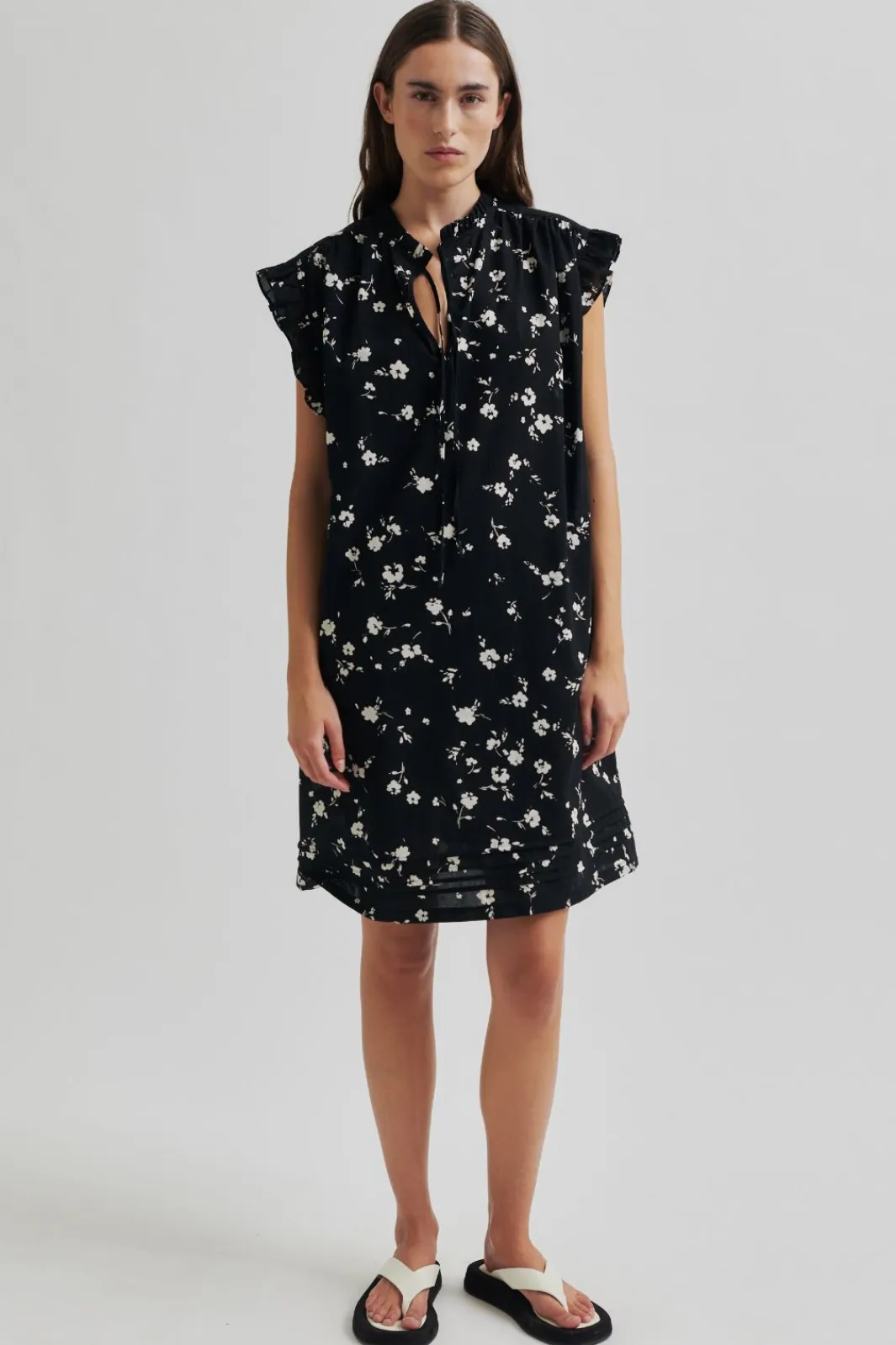 Discount Second Female Quin Dress 59718 Black 8001