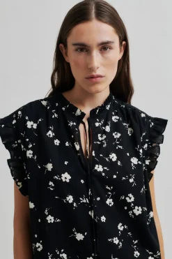 Discount Second Female Quin Dress 59718 Black 8001
