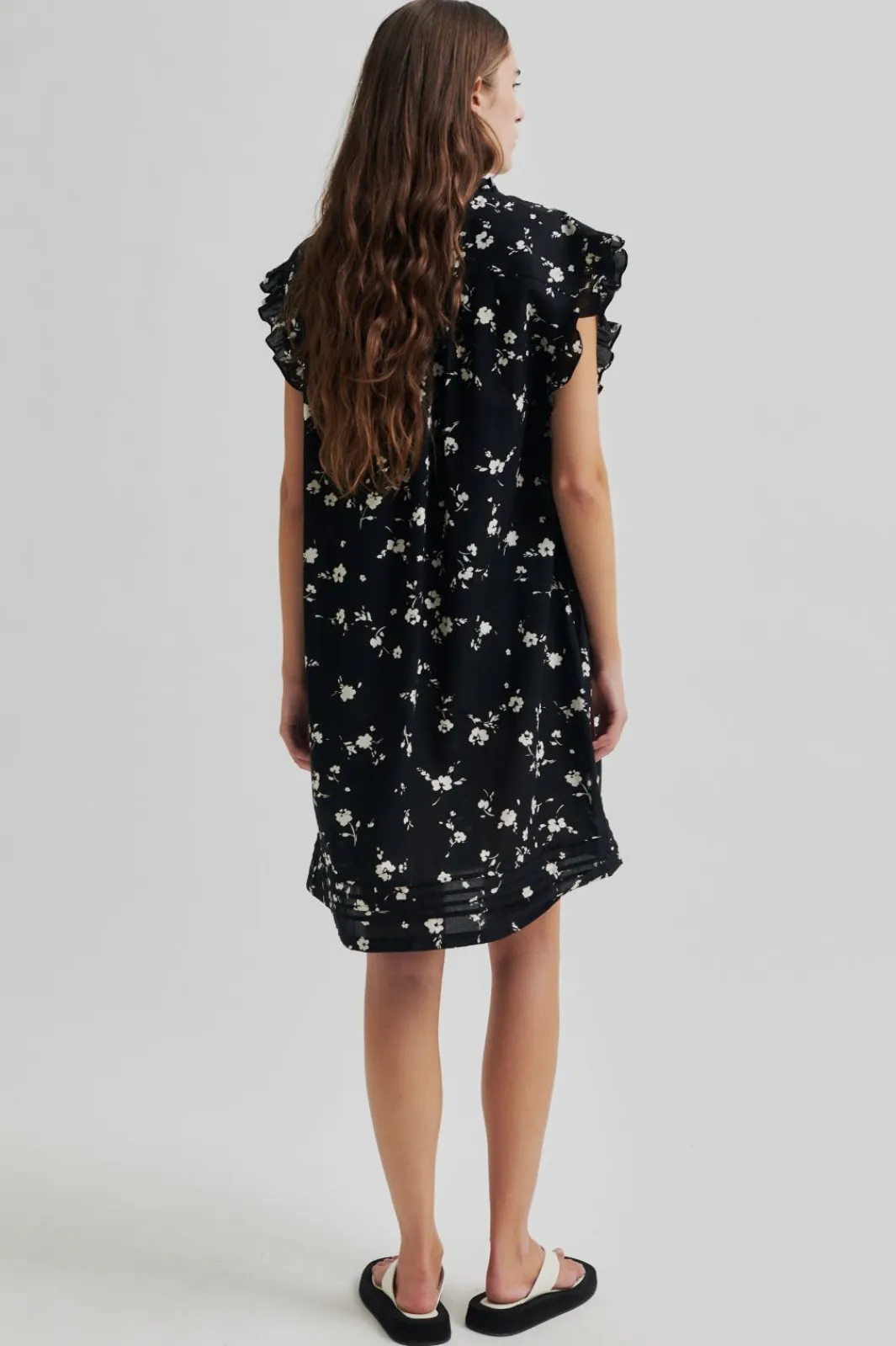 Discount Second Female Quin Dress 59718 Black 8001