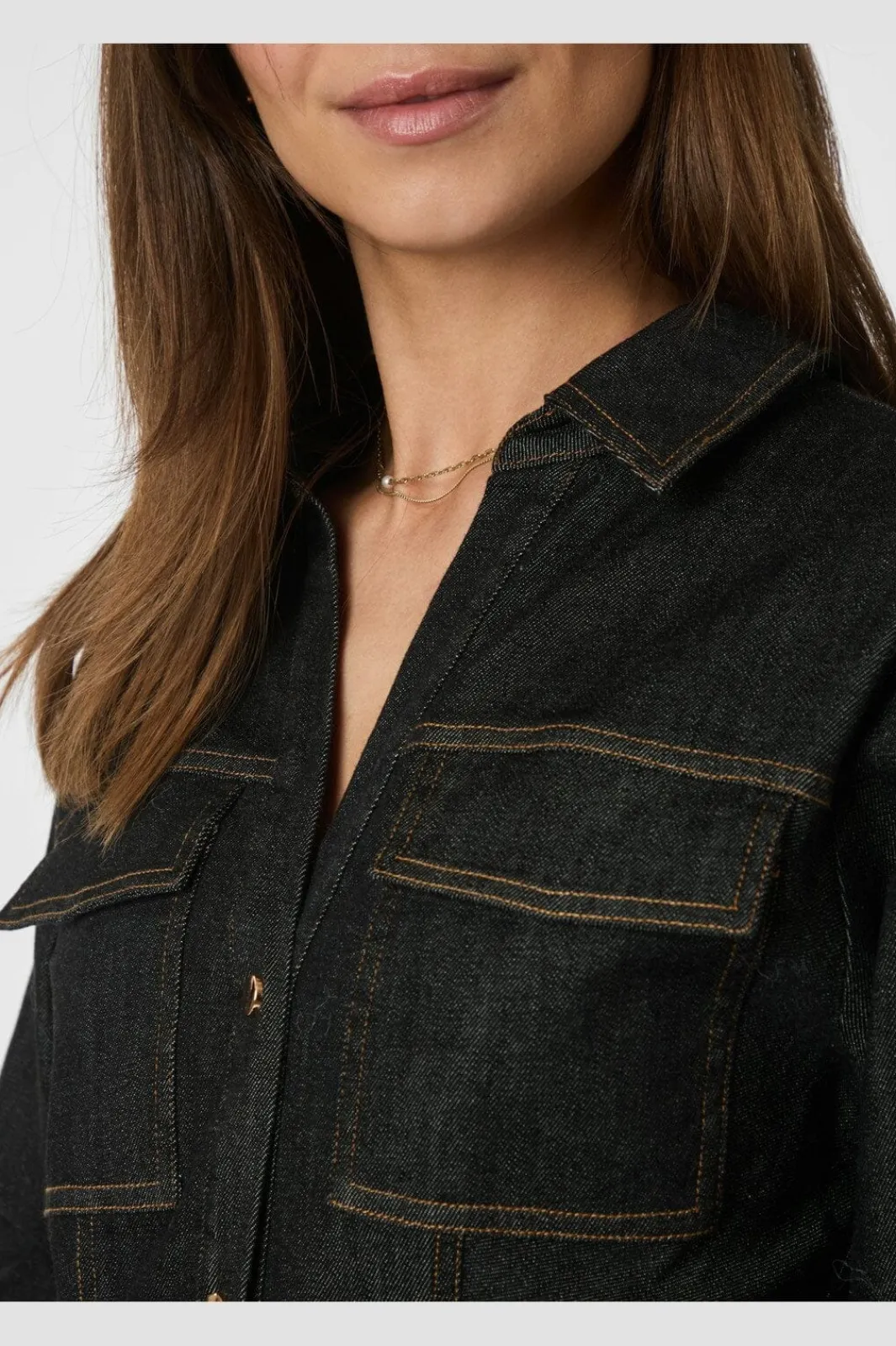 New Neo Noir Rabia Denim Shirt 166018 100