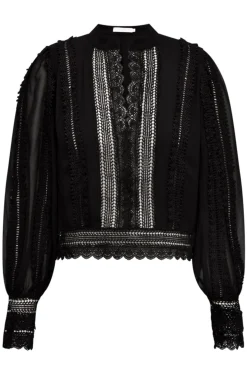 Hot Gossia Rabiago Blouse Black