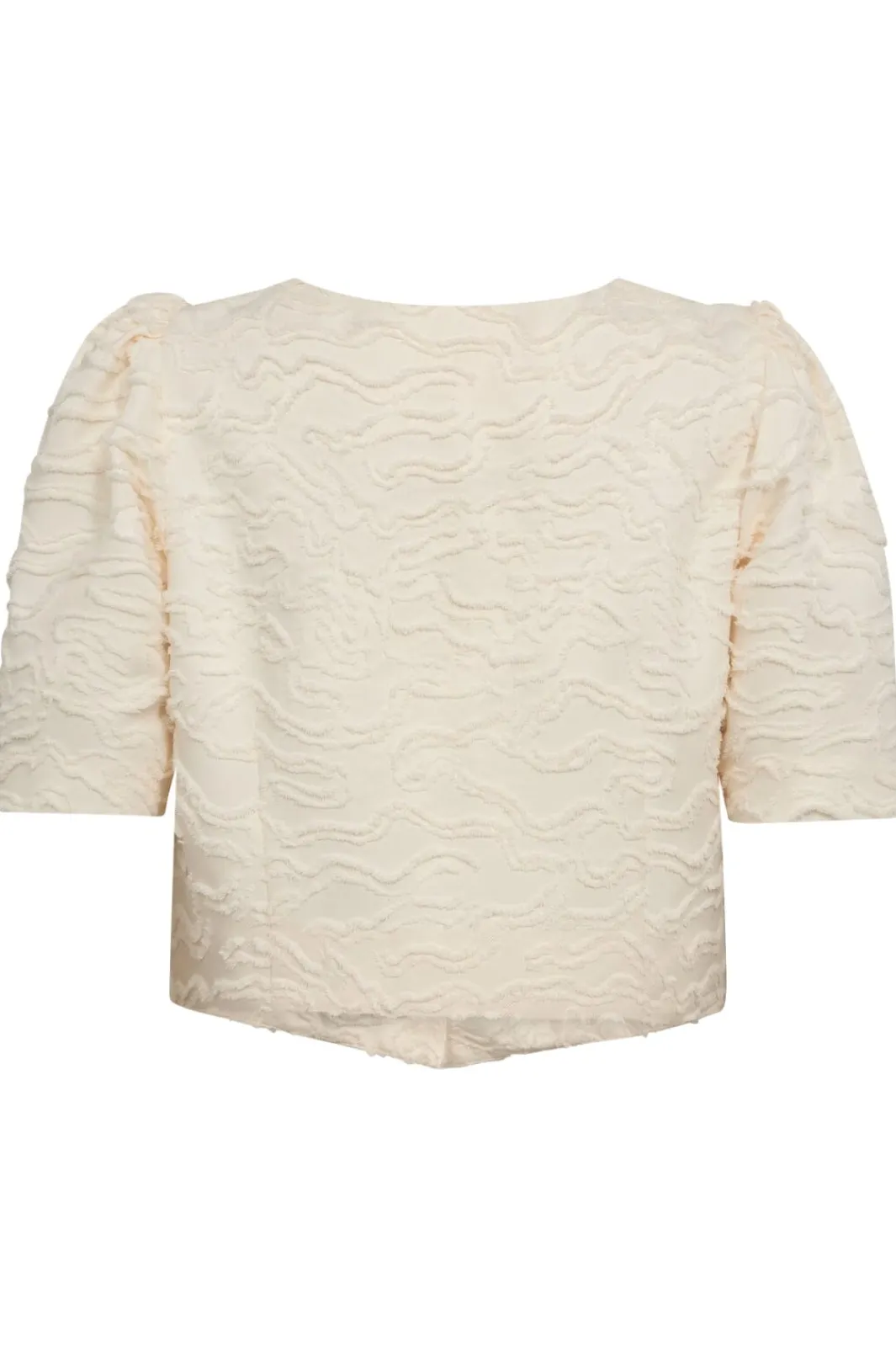 Hot Co´Couture Rachelcc Crop Tie Ss Shirt 35801 199