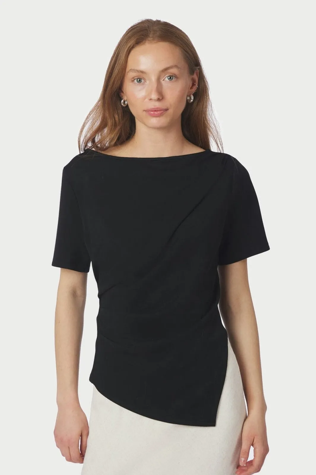 Online Neo Noir Rasmine Soft Blouse 165739 100