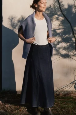 Clearance Neo Noir Raya Denim Skirt 164339 534
