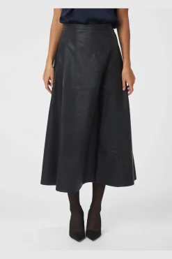 New Neo Noir Raya Faux Leather Skirt 167137 100