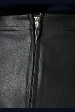 New Neo Noir Raya Faux Leather Skirt 167137 100