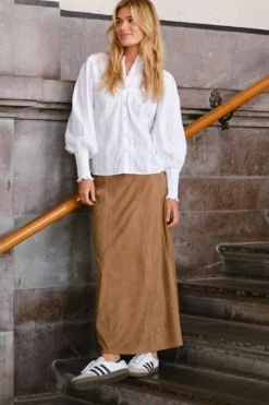 Clearance Neo Noir Raya Faux Suede Skirt 166255 604