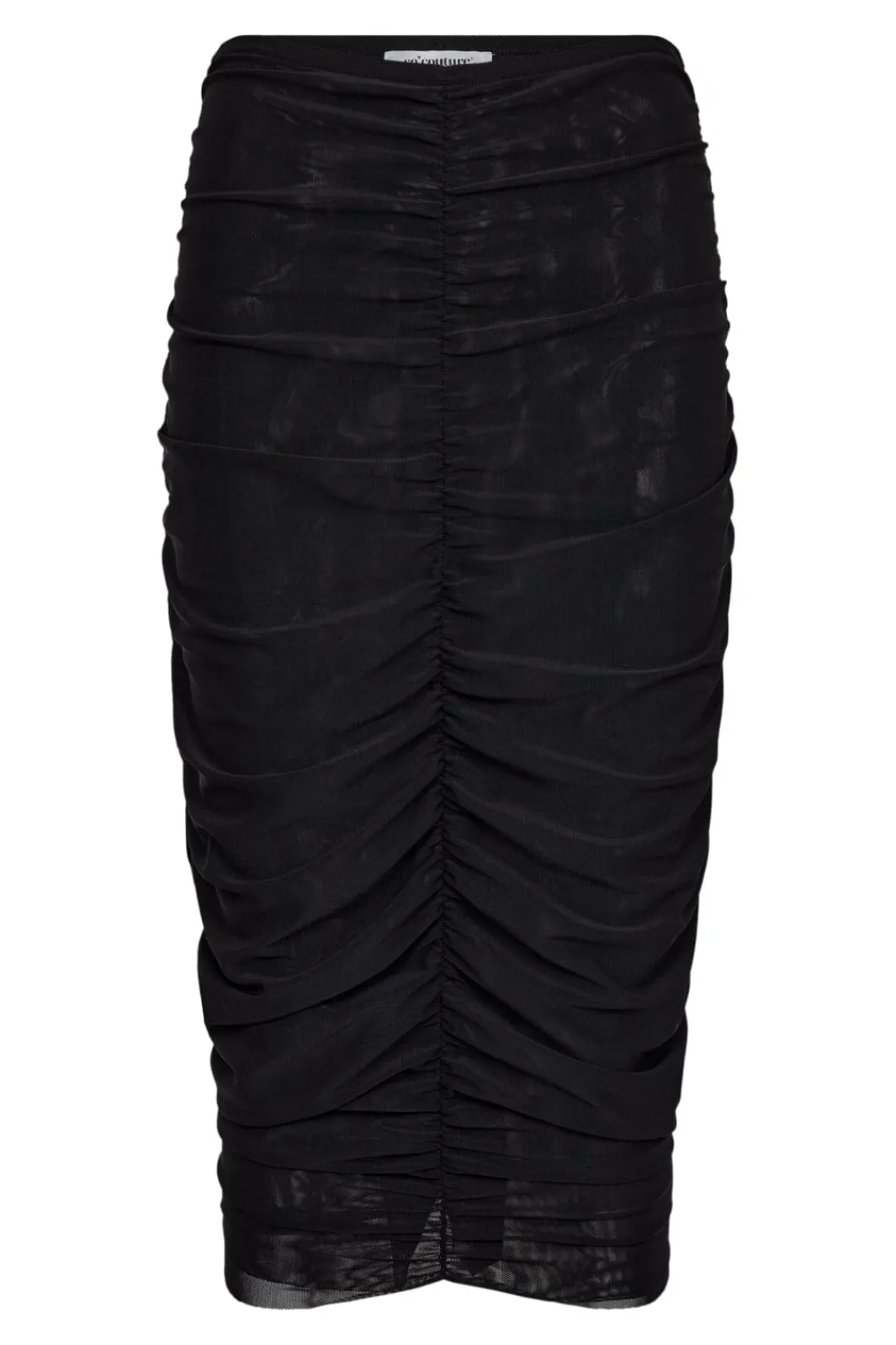 Online Co´Couture Reagancc Ruched Skirt 34174 96 Black
