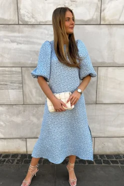 Sale Noella Reno Pastis Long Dress Light Blue