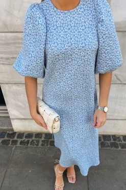 Sale Noella Reno Pastis Long Dress Light Blue