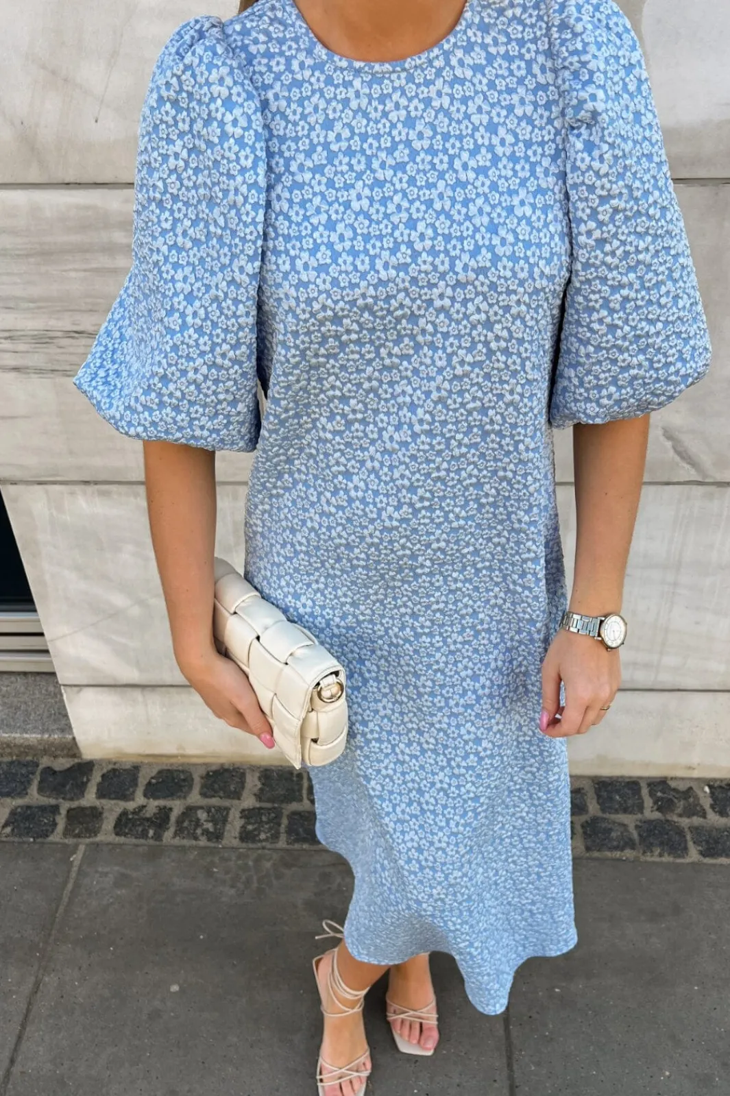 Sale Noella Reno Pastis Long Dress Light Blue