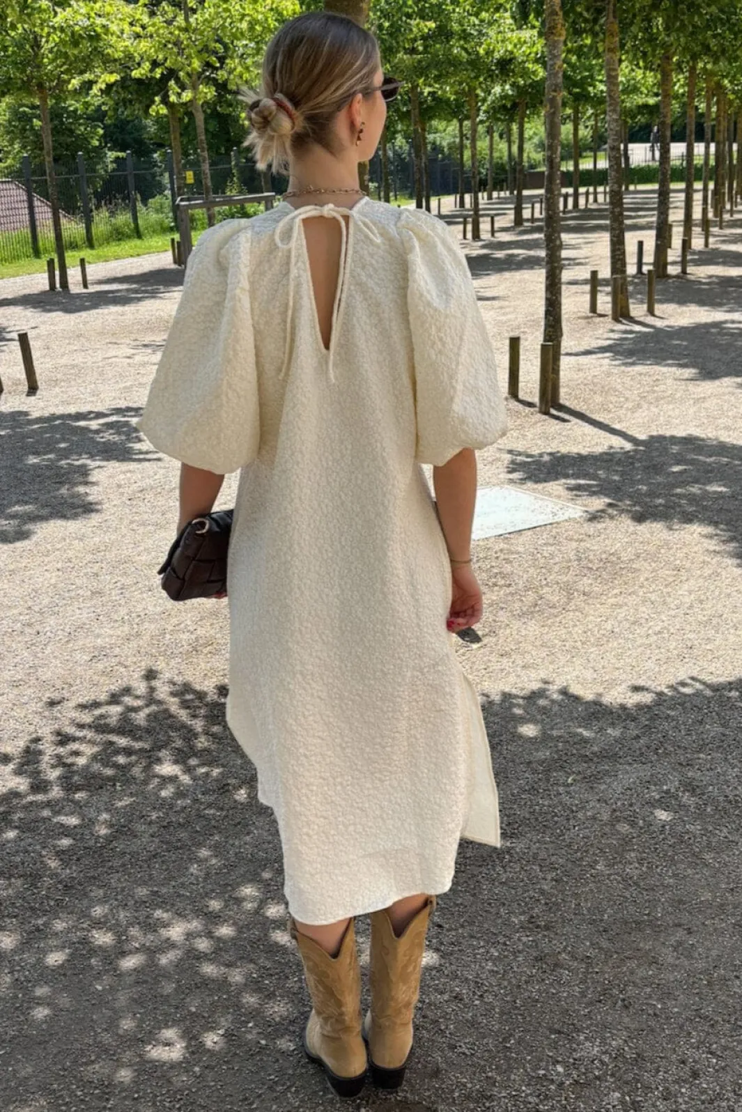 Clearance Noella Reno Pastis Long Dress Cream