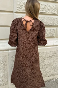 Best Noella Reno Pastis Long Dress 12440016 674 Chocolate