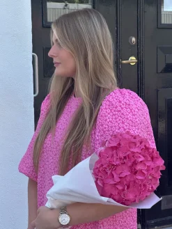 Clearance Noella Reno Pastis Long Dress 11610005 031 Bright Pink