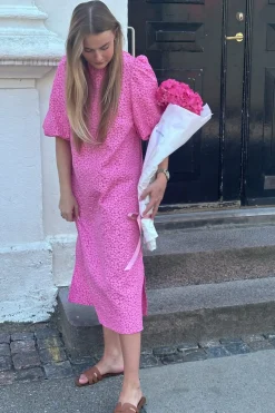 Clearance Noella Reno Pastis Long Dress 11610005 031 Bright Pink