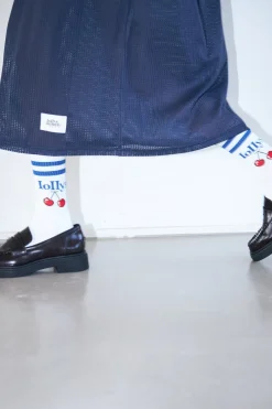 Outlet Lollys Laundry Revelll Socks70007-40014 97 Neon Blue